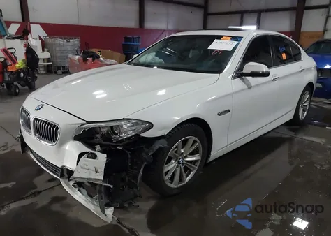 2015 BMW 528I xDrive из США, поврежденный, VIN WBA5A7C5XFD621800